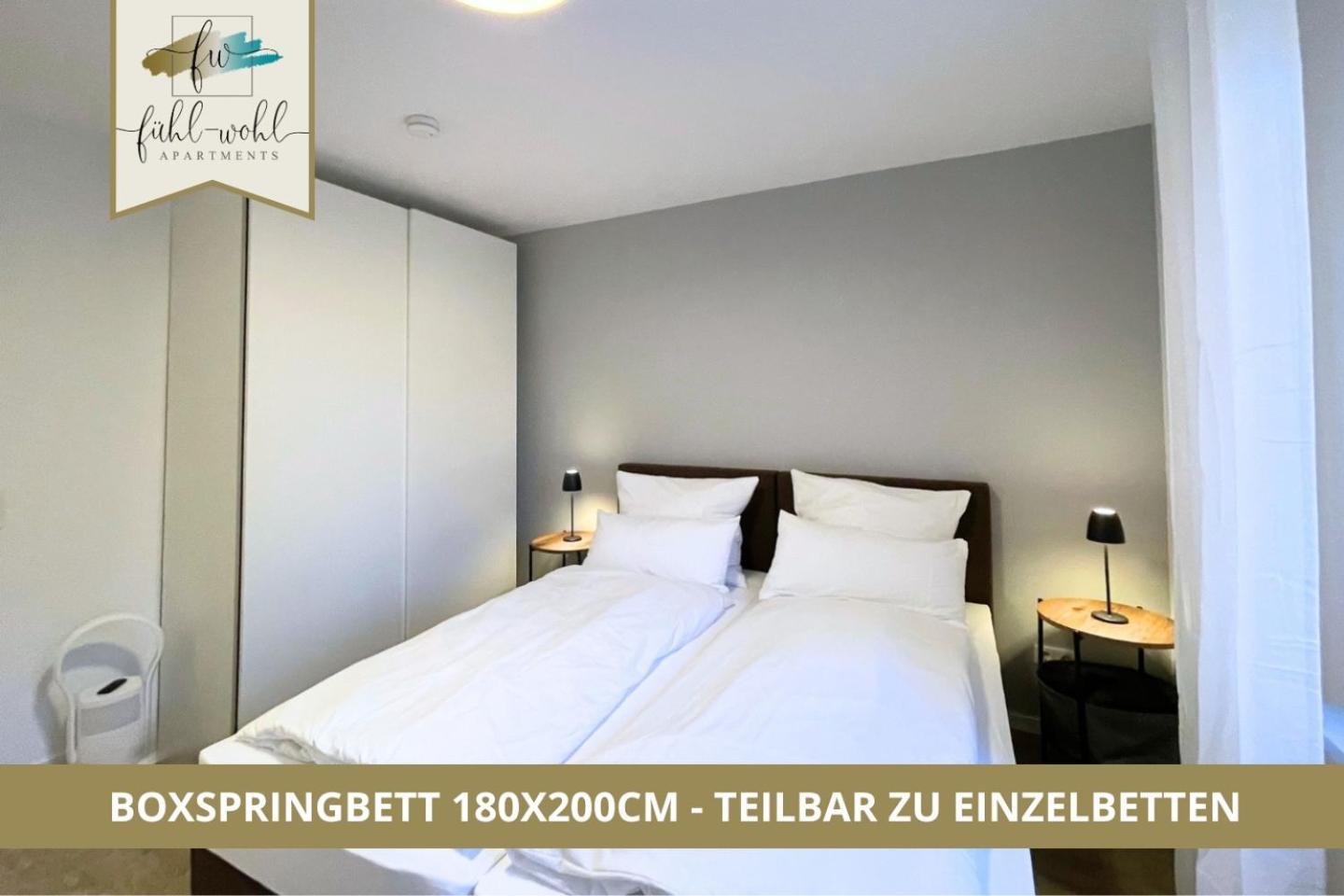 Semper Suite No1 - 2Zi Fewo 1-4 Pers, Balkon, Parkplatz, Hofgartennaehe Bayreuth Exteriör bild
