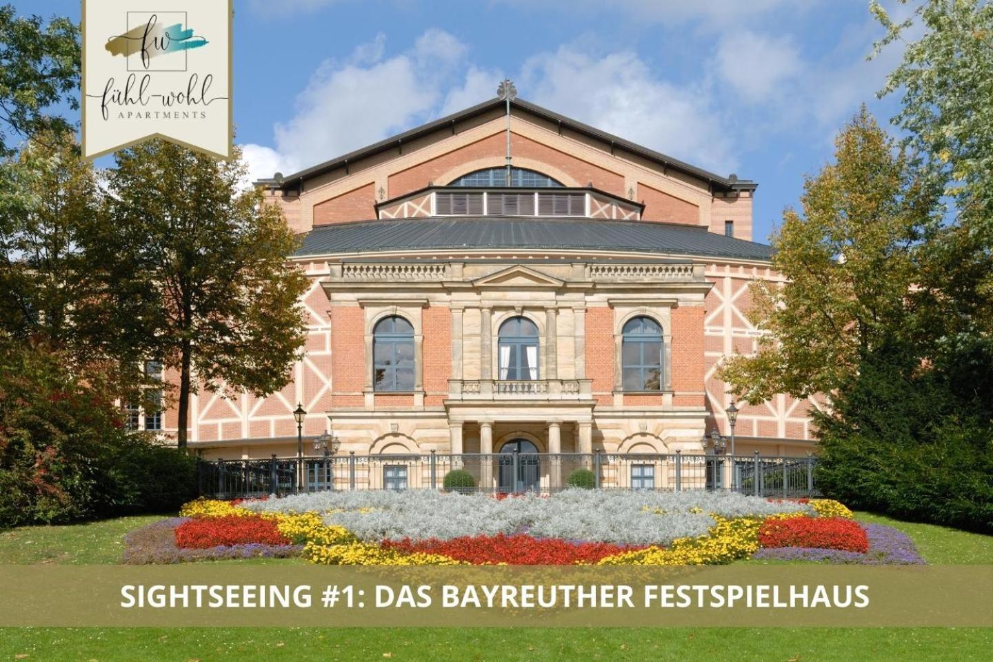 Semper Suite No1 - 2Zi Fewo 1-4 Pers, Balkon, Parkplatz, Hofgartennaehe Bayreuth Exteriör bild